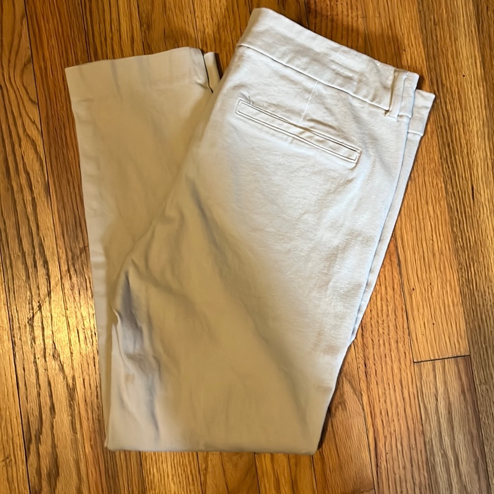 Old Navy Mid-rise Pixie khaki Ankle pants